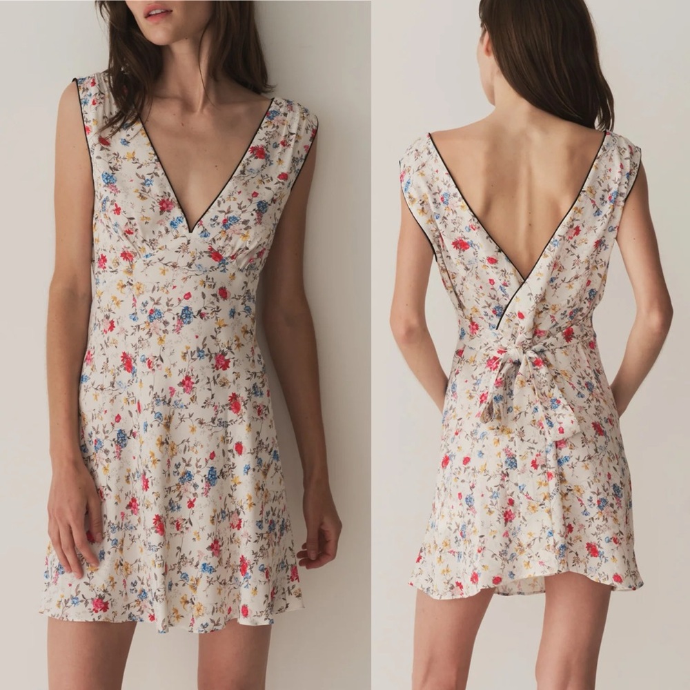 Doen Tula Dress in Blanc Flowering Meadow